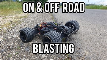 Arrma Nero on & off road blasting