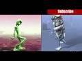 New | Dame tu cosita | vs | crazy frog | Tchococita song | alien funny dance