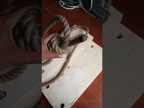 Video: Cách làm xích đu bằng gỗ bằng tay của chính bạn