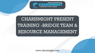 🚢⚓ Bridge Team & Resource Management Training in Action!