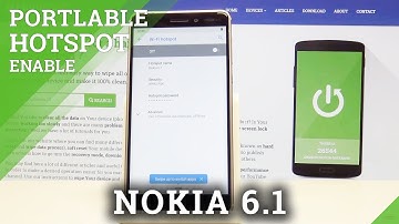 How to Use Portable Hotspot in NOKIA 6.1 - Network Sharing