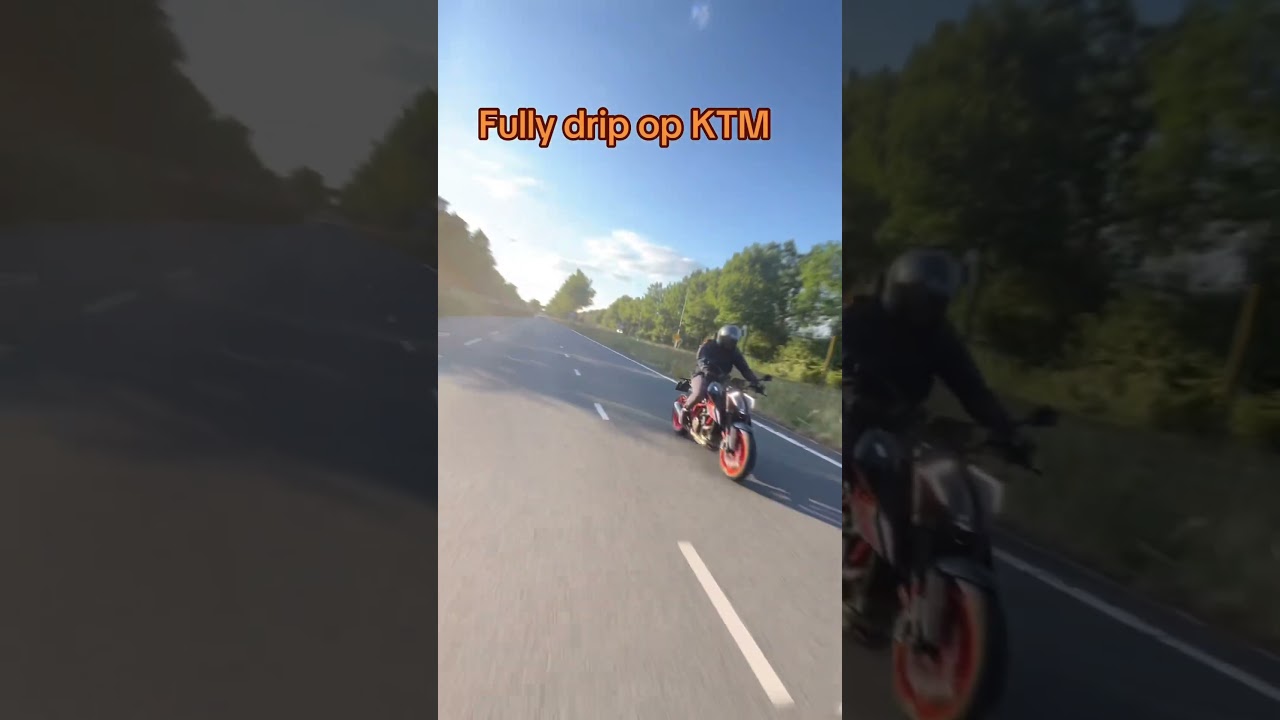 Fully drip op ktm 