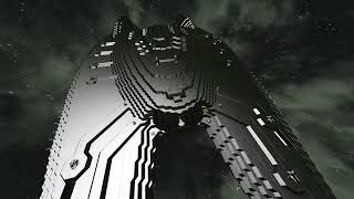 Space Engineers : Kalos - Class Heavy Cruiser ; pop-up backup flight bridge.