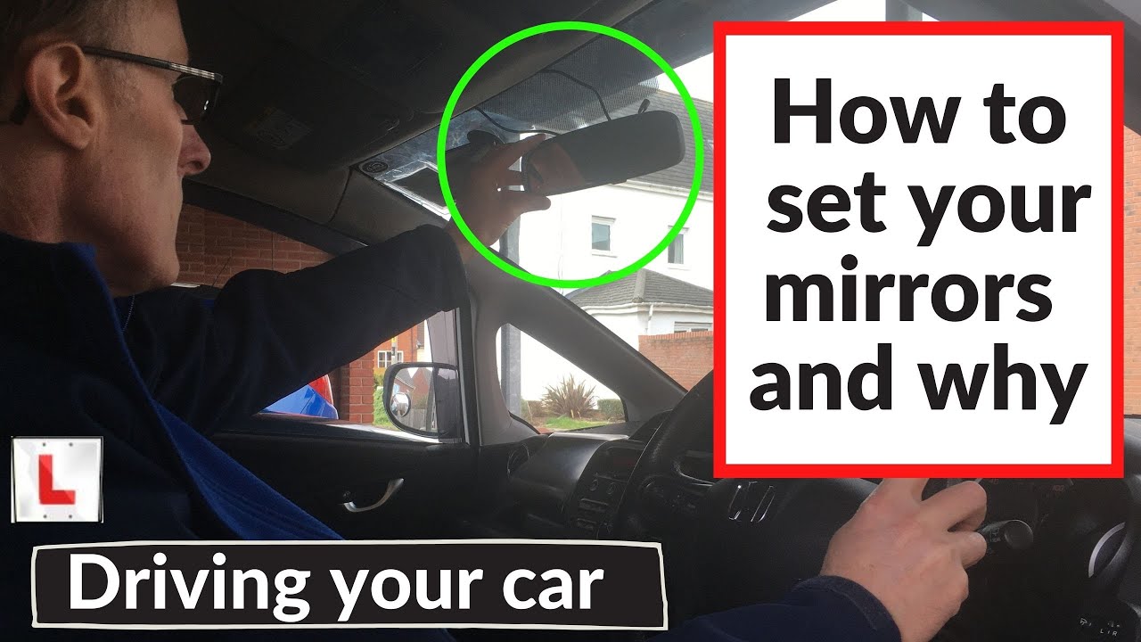 How to set your car mirrors correctly - YouTube