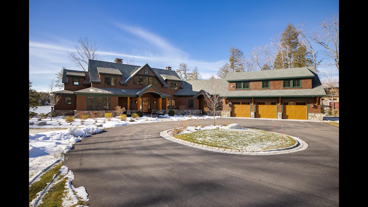 Lake Winnipesaukee Adirondack Home in Tuftonboro, NH