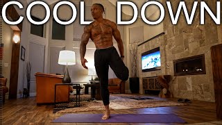 15 MINUTE COOL DOWN STRETCH ROUTINE (FULL BODY)