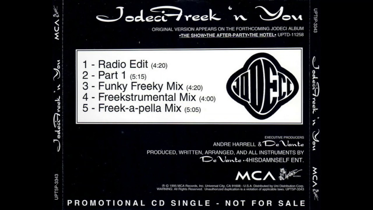Jodeci Freek 'n You (Slow Freekstrumental) YouTube Jodeci Freek 'n You (Slow Freekstrumental) YouTube