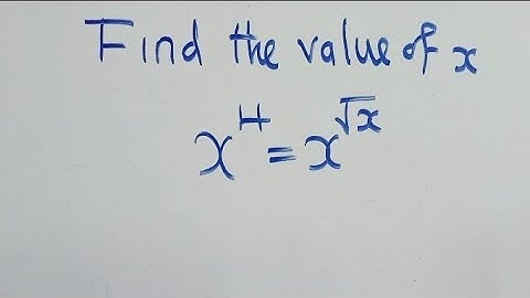 Find the value of x || Olympiad Mathematics||