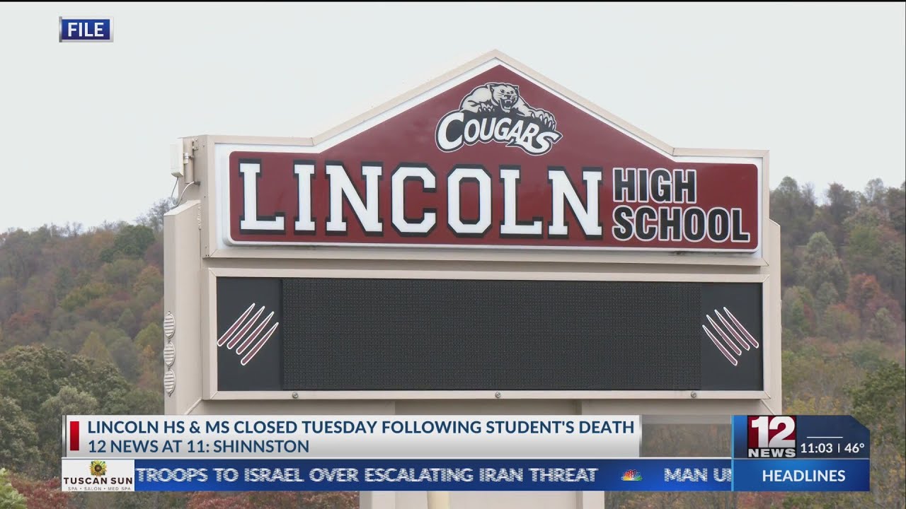 Lincoln Middle and High schools closing Tuesday after death of student