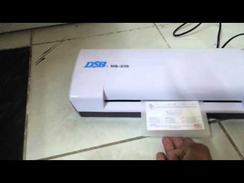 Hot lamination from DSB HQ-236 Hot lamination from DSB HQ-236