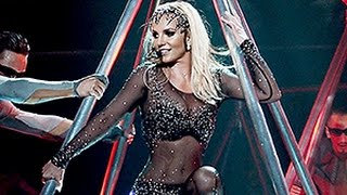 Britney Spears Explains Terrible Onstage Fall, Extends Las Vegas Residency!