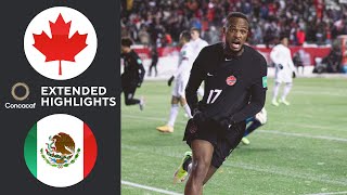Canada vs. Mexico: Extended Highlights |  CONCACAF WCQ | CBS Sports Golazo