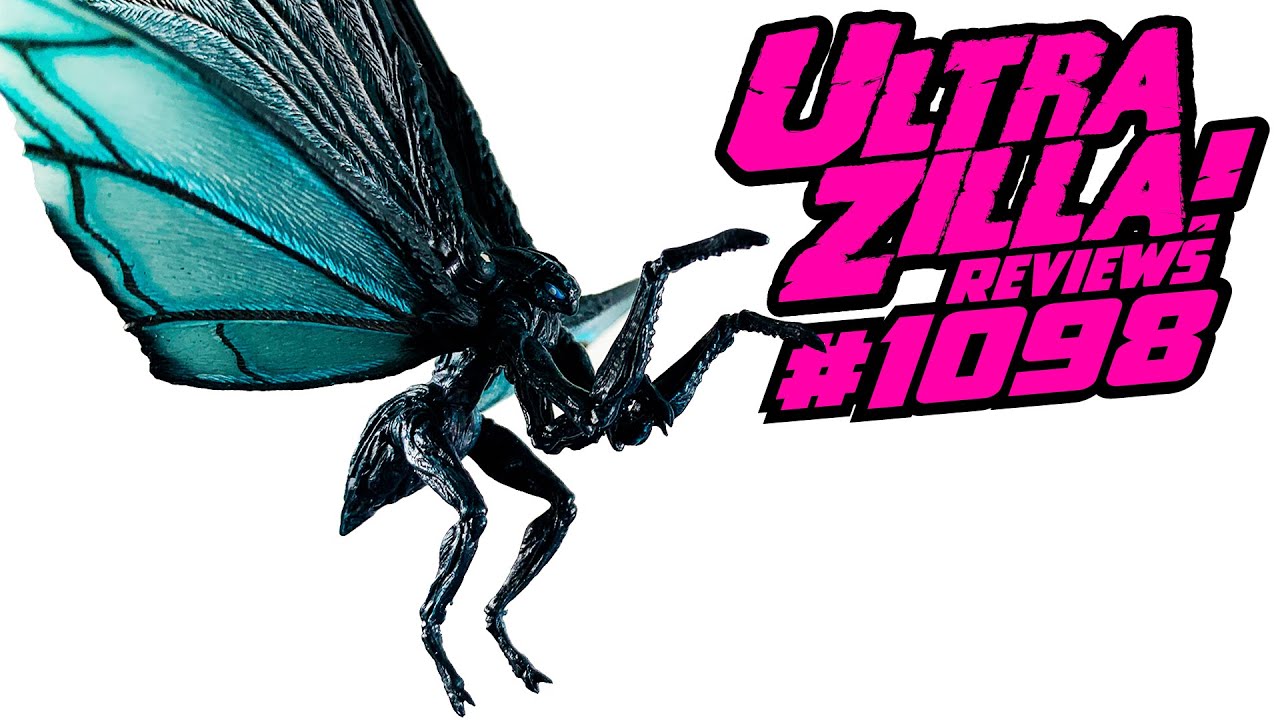 NECA GODZILLA KING OF THE MONSTERS POSTER COLOR MOTHRA REVIEW