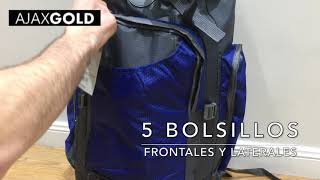 Mochila Mochilero Peyton - AJAXGOLD - YouTube
