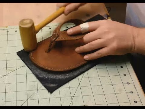 leather sole flip flops