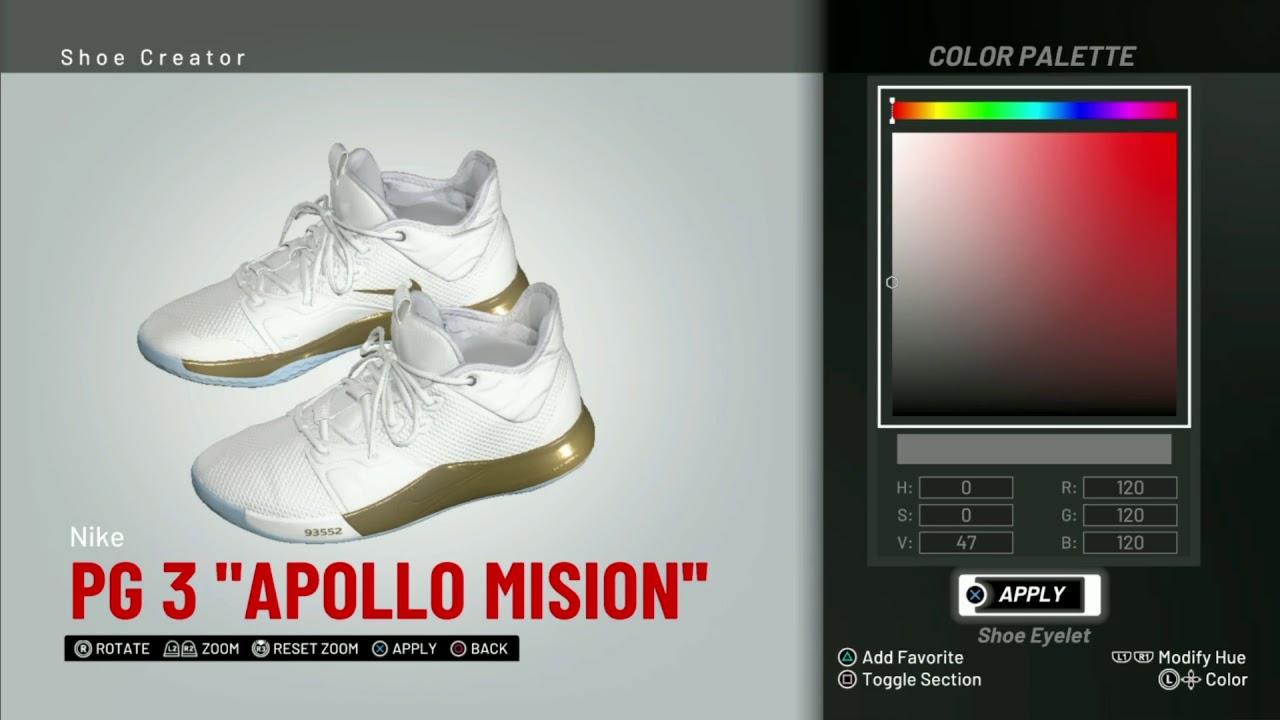Nba 2K19 Shoe Creator | Nike Pg 3 