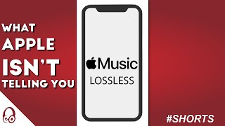 WHAT APPLE ISN'T TELLING YOU ABOUT LOSSLESS AUDIO | Apple Music | HI-FI | ALAC | Bluetooth | #shorts