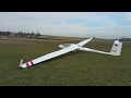 LET Model 1:3 ASH-26 FES 6m glider self-launching and low pass