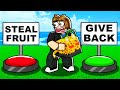 I TRUSTED Players with My MYTHICAL FRUITS In Blox Fruits