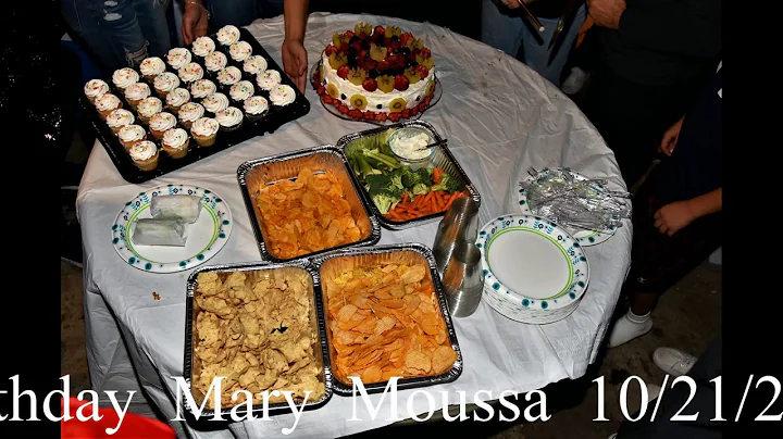 Birthday Mary Moussa 10/21/2017