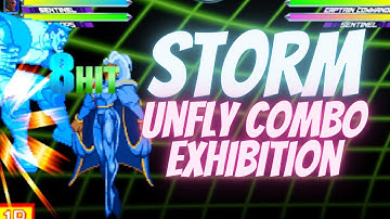 MvC2 - Storm Unfly Combo Exhibition