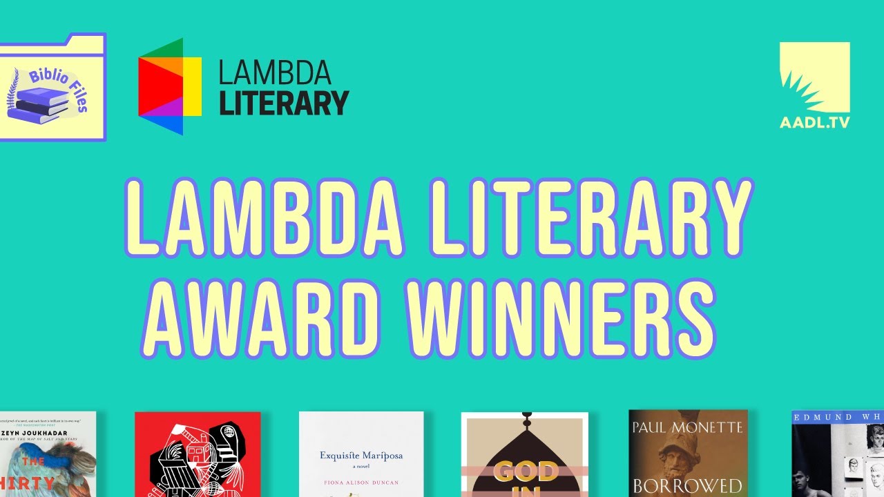 Biblio Files: Episode 66 | Lambda Literary Award Winners - YouTube