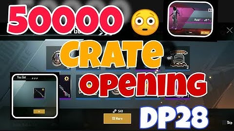 DP-28 CRATE OPENING #ENIGMATIC KILLER CRATE DP-28 MAXOUT