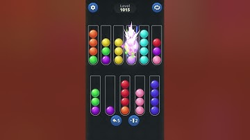 Ball Sort by Infinite Joy (V2): Levels 1014, 1015, 1016