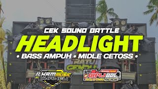 DJ CEK SOUND HEADLIGHTS