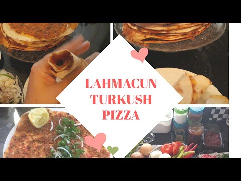 video HOW TO MAKE LAHMACUN TURKISH PIZZA, Worldwide Recipes HOW TO MAKE LAHMACUN TURKISH PIZZA
