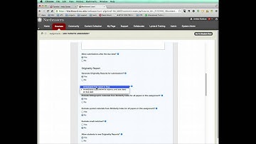 Creating a Turnitin Assignment in Blackboard