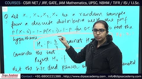 IIT JAM Statistic 2019 - Q.60   | Previous Years Question Discussion