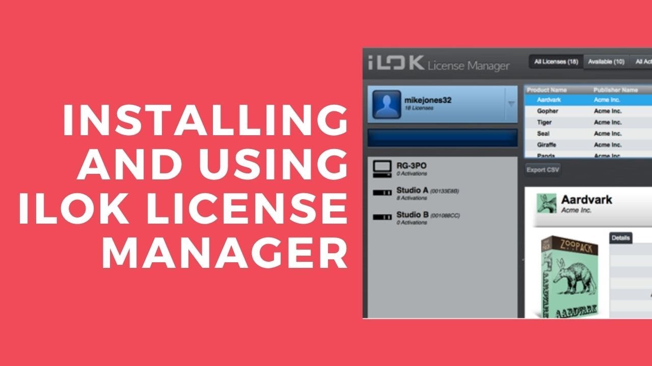 Step By Step Installing and Using iLok License Manager in 2020