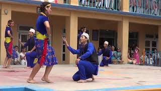 Bajho Khet Ma Best Dance Performance By Students Of E.p. S. School Batch 069 On Teachers Day 2069