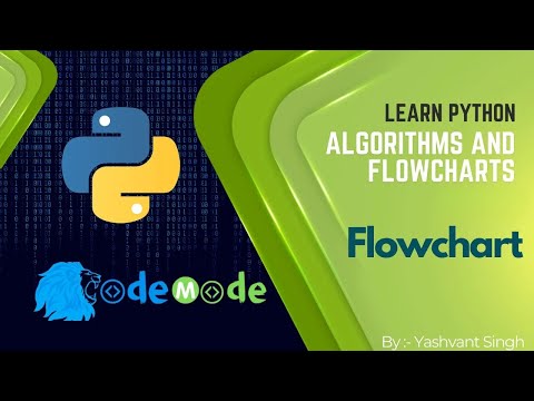 Flowchart in Programming in python  || Algorithms and Flowcharts || Python || CodeMode