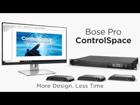 ControlSpace EX and Designer 5.1 software.  More Design. Less Time.