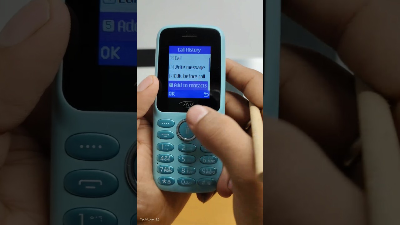 itel Contact Number Save Kaise Kare ( Add To Contacts ) 