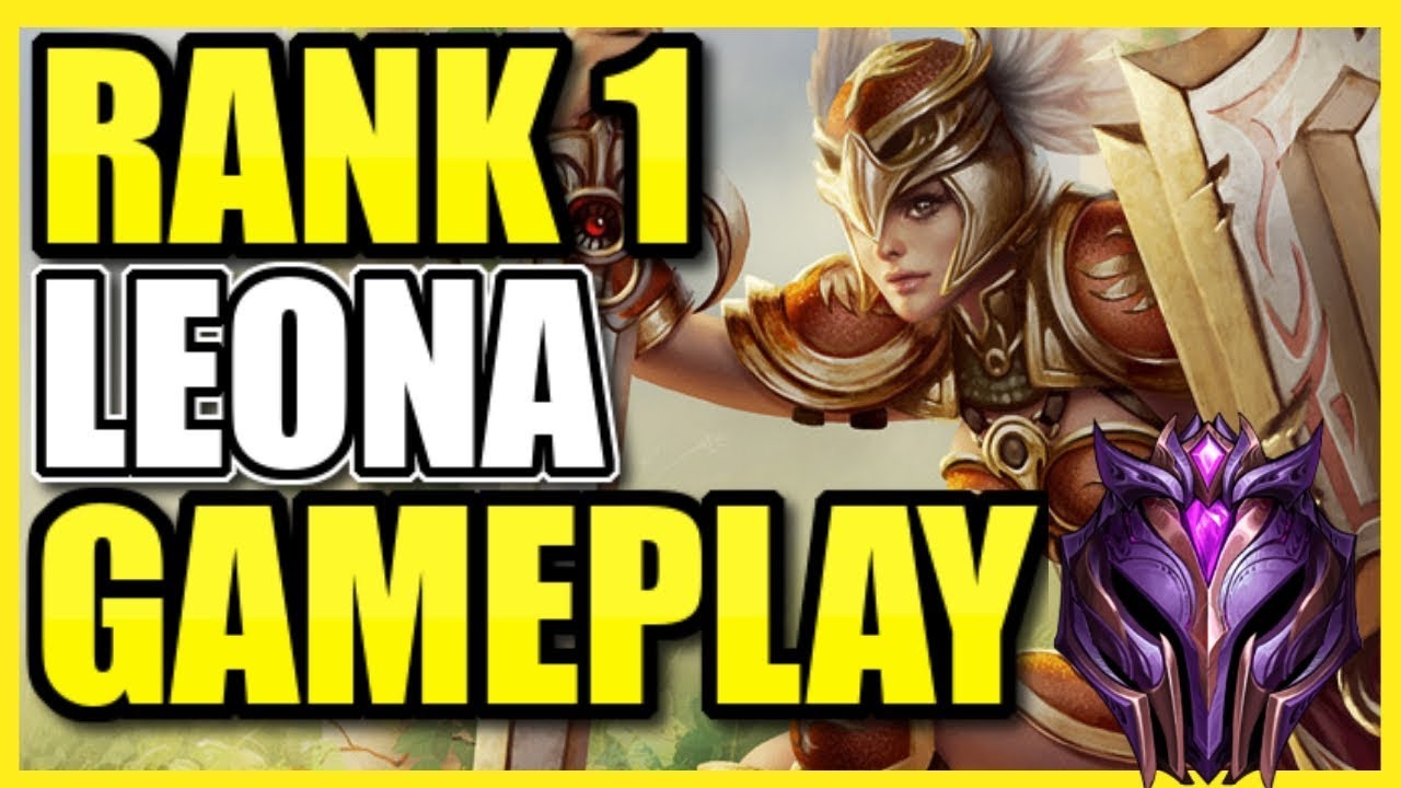 RANK 1 LEONA GAMEPLAY IN HIGH ELO! Best Leona Support Build, Strats