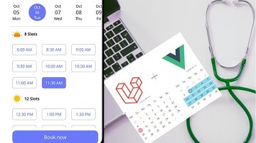 Vue js datepicker with laravel part 1