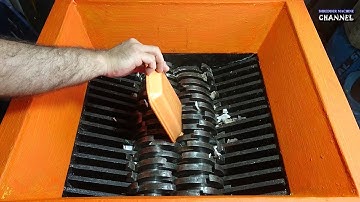 SHREDDER MACHINE! Shredding Hard and Soft Things! Oddly Satisfying, Relaxing Video #021
