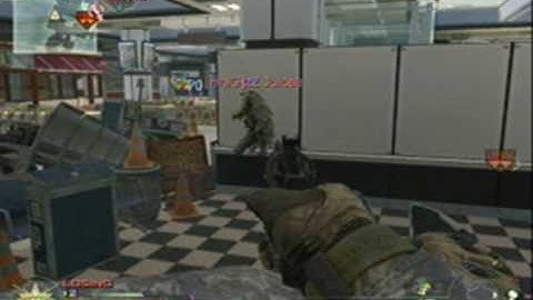 MW2 Knife only 1v4 clutch Terminal