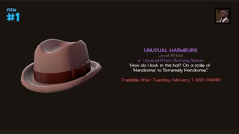 [TF2] BURNING FLAMES UNUSUAL UNBOXED! ($300 PROFIT!)