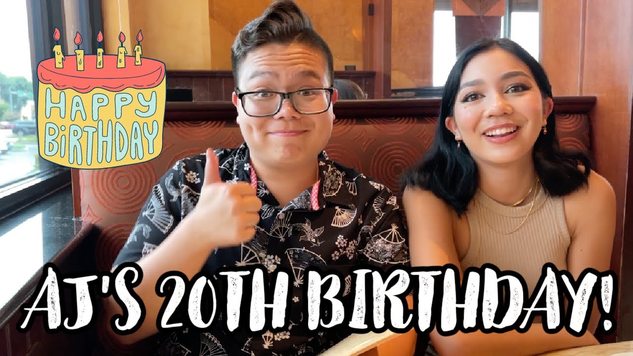 HAPPY 20TH BIRTHDAY AJ! - September 10, 2022