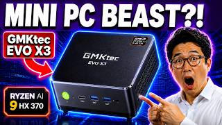 GMKtec EVO X3 First Look | The Most Powerful Mini PC Yet