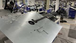 2D CNC Wire Bending Machine for 9.4mm aluminum wire roller brush frame