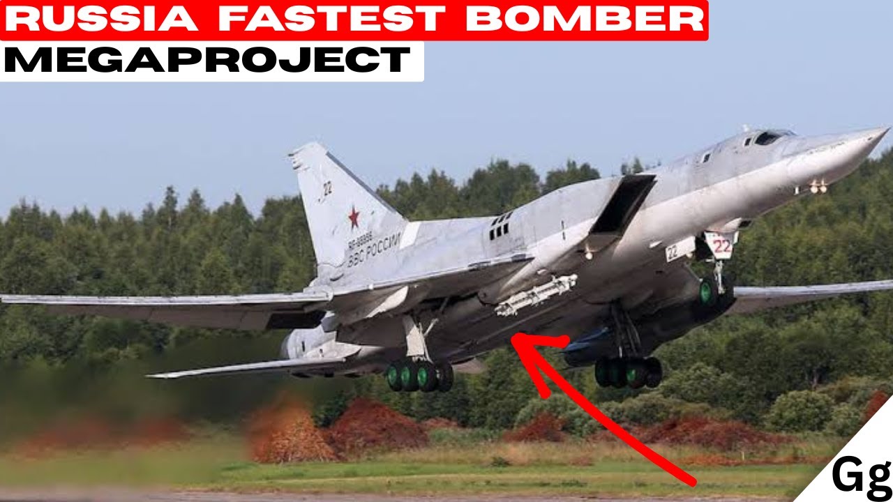 Russia's fastest nuclear bomber megaproject!!!