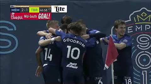 Derek Dodson with a Goal vs. Tampa Bay Rowdies