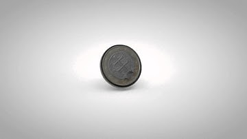 1 Euro SK Coin Spin [C4D]