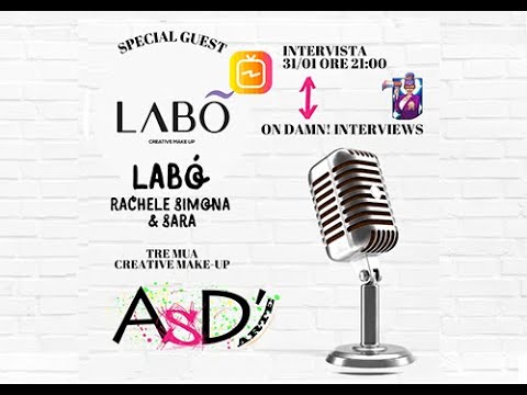 Altro Spazio D'arte e Damn Interviews - Labõ creative make-up - 31-01-2022