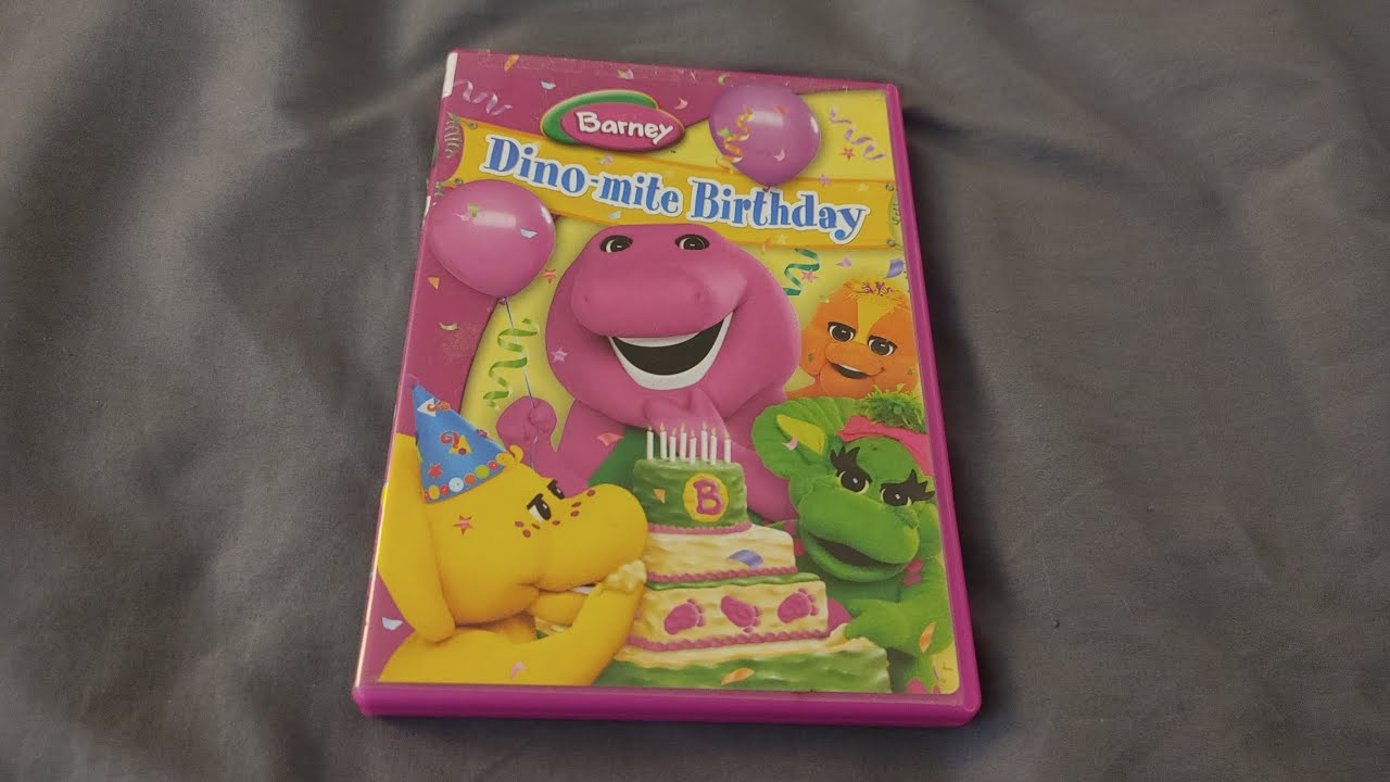 Barney - Dino-mite Birthday DVD Overview! - YouTube